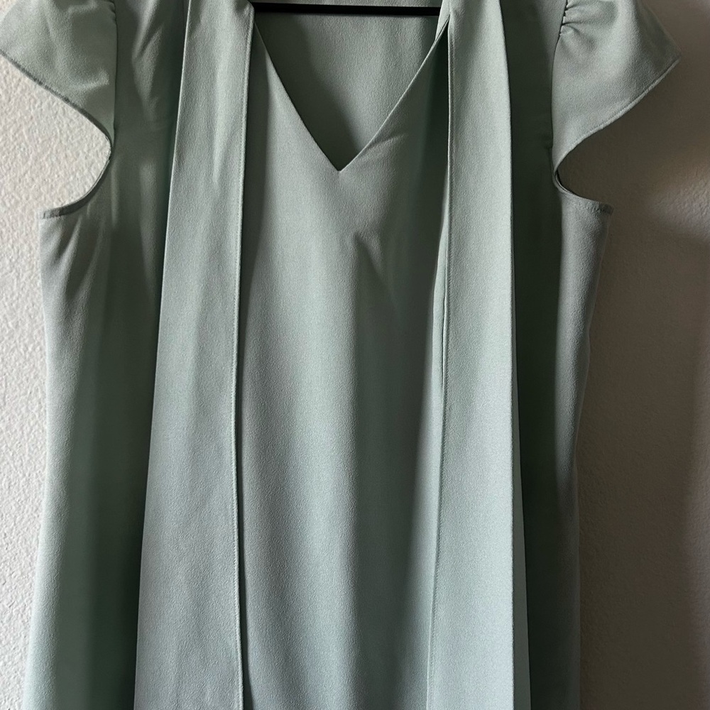 Elegant Sage Green Women's Blouse